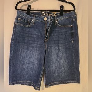 Seven 7 Sunset Bermuda Jean Shorts Size 12